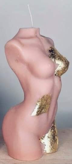 Goddess Torso Candle